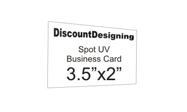 Double Sided Spot UV Business Card